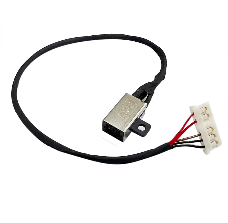 Gintai DC Power Jack Socket Cable Replacement for Dell Inspiron 17 i5758-5714s