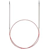 thumbnail image 2 of Addi Knitting Needles Turbo Circular White-Bronze Skacel Exclusive Blue Cord 40 Inch (100cm) Size 2.75mm Bundle With 10 Artsiga Crafts Stitch Markers 2 of 13