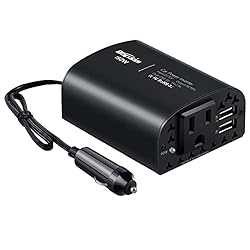 Bapdas 150W Car Power Inverter DC 12V to 110V AC