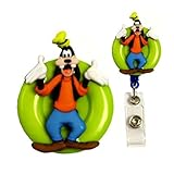 Disney Goofy Decorative ID Badge Holder (Belt Clip)