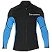 Lemorecn Men’s 2mm Wetsuits Jacket Long Sleeve Neoprene Wetsuits Top (2021blueL)