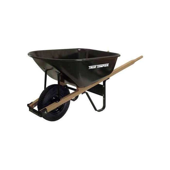 Buy Union Tools Union Wheelbarrows 6cu.ft. steel wheelbarrow w/knobby