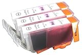 3pk non-OEM Canon CLI-8 Photo Magenta Compatible Ink Cartridge With CHIP! For Canon Pro9000 MP950 MP960 ip6700D and more!