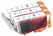 3pk non-OEM Canon CLI-8 Photo Magenta Compatible Ink Cartridge With CHIP! For Canon Pro9000 MP950 MP960 ip6700D and more!