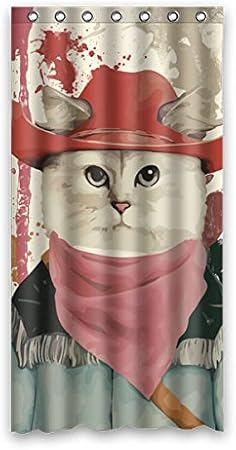 Huiyiyang Rideau De Douche Personnaliséportrait De Chaton
