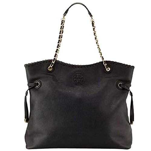 Tory burch handbag leather marion slouchy tote