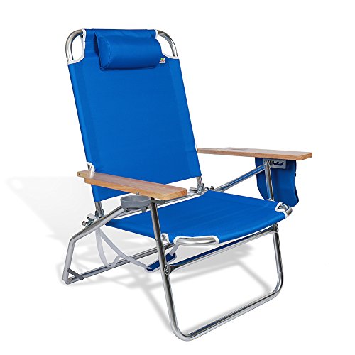 690GRAND High Capacity Beach Jumbo Chair 500lbs Folding Lounge Seat For