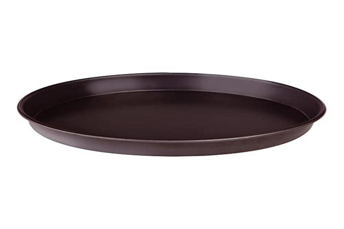 Pentole Agnelli COFE43B40 Pastry Line Round Pizza Sheet, Diameter 40 Cm, Black, 40x40x2.5 cm