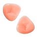 Silicone Bra Insert V-Shaped Breast Enhancer Waterproof Chest Enhancement Push Up Pads for Bra/Bikini, Skin
