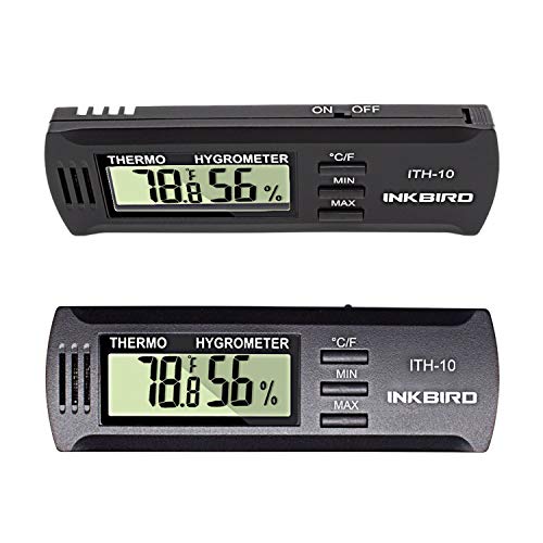 Inkbird Digital Thermometer and Hygrometer with F and C Suitable for
