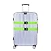 WeBravery Adjustable Luggage Strap Suitcase Belt Bag Straps Travel Accessories, Green, 4 Piece