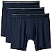 DAVID ARCHY Men's 3 Pack Rib Micro Modal Ultra Pouch Boxer Briefs