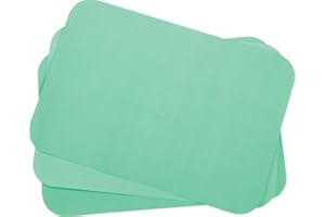 Safe-Dent Disposable Dental Medical Ritter B Paper Tray Covers 8.50 inches x 12.25 inches Pack of 1000 (Green)