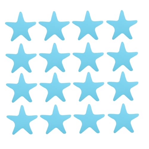 VALICLUD 40Pcs Non-Slip Bathtub Stickers Colorful Adhesive Star Shape Anti-Slip Decals for Bathroom Safety Easy to Install Suitable for Boys and Girls and Seniors