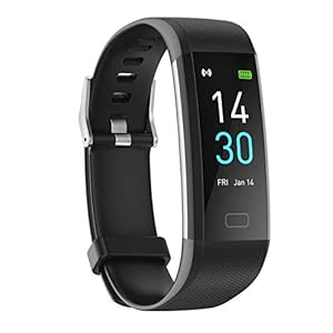 Fitness Tracker met hartslag bloeddruk slaapmonitor 16 Sportmodi, Ip68 Activity Tracker GPS track records Stappen…