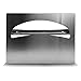 Toilet Seat Cover Dispenser | Stainless Steel | Mounting Hardware and Install Instructions Included | Fits Single and 1/2 Fold Seat Covers.