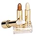 3 Colors Illuminator Highlighter Makeup Sticks Cosmetics Whitening Cream Contour Concealer Sticks Shimmer Foundation Stick Face Cheeks Eye Nose Highlight Concealer Pen，Gold, silver and brown (3 PCS)