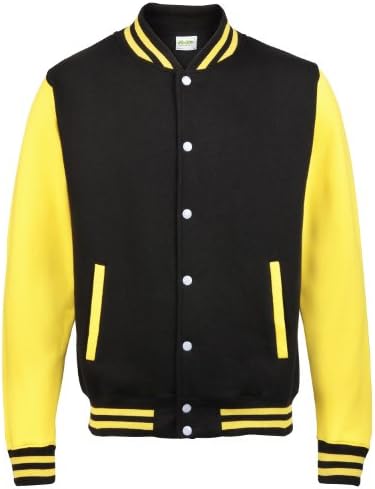AWDis Hoods Boys' Varsity Letterman Jacket