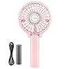 EasyAcc Handheld Electric USB Fans Mini Portable Outdoor Fan with Rechargeable Battery Foldable Handle Desktop for Home…