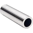 Tynulox 100 Pcs 304 Stainless Steel Tubing, 2mm OD Stainless Capillary Tube, Industrial Metal Tube (10mm Length Per Pipe)