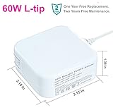 Macbook Pro Charger Replacement 60W Magsafe Power Adapter For Mac Pro 13-inch (Before Mid 2012 Models).