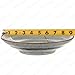 M.V. Trading MQ29BPS4V Japanese Sakura Cherry Blossom Deep Soup Plate, 9 Inches, Set of 4 Pieces, Light Blue