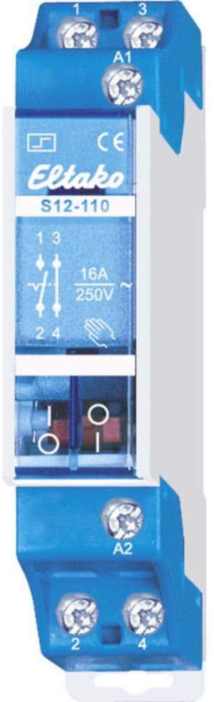 Eltako 1393715 Surge Switch 1S, 1Ö, 16 A, S12-110-12V DC