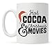 Christmas Coffee Mugs, Fun Mugs, Funny Christmas Mug, Hot Cocoa and Christmas Movies