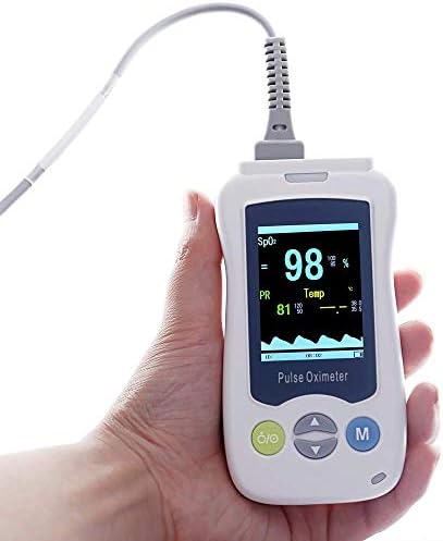 YWJ Hand Arterial Oximeter, Portable Hand Arterial Oximeter For Adult Newborn Infant Neonatal Children's Mini Oximeter