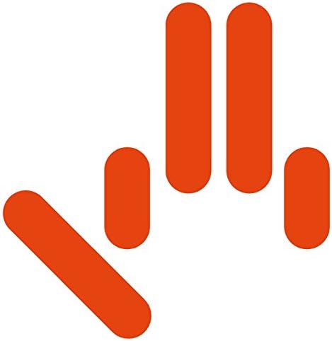 Dane Cook SUPER FINGER Decal Sticker Su-Fi Sue-Feye, Orange