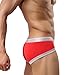 HP95(TM)Men's Bikini Underwear, Ultra-thin Breathable Soft Sexy Underpants Briefs (L, Red)