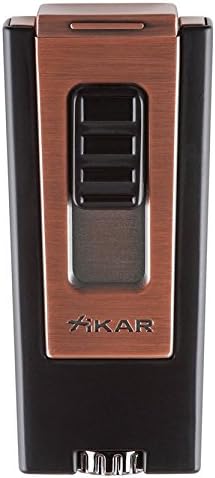 Xikar Trezo Lighter - Black w/ Bronze