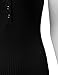 Doublju Sleeveless Ribbed Knit Bodysuit For Women