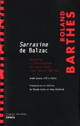 " Sarrasine" de Balzac