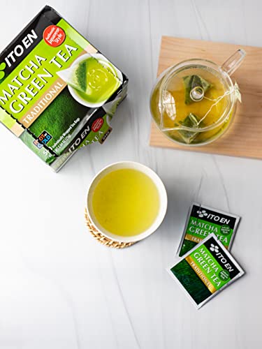 ITO EN TRADITIONAL MATCHA GREEN TEA 50 COUNT ZERO CALORIES, CAFFEINATED