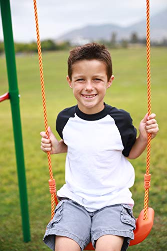 Kids Outside Swings For Swingset - Childrens Outdoor Playset Seat, Replacement Swing, Children Indoor Playground Set Child Accessories Parts - Fun For Backyard, Birthdays