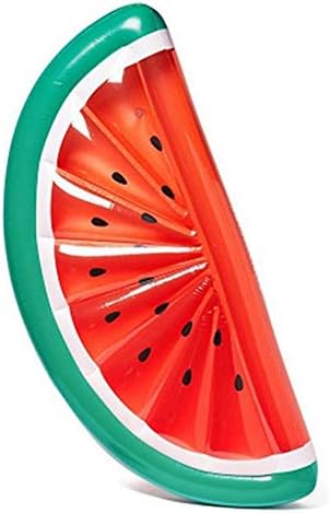 Watermelon Inflatable Pool Float Swimming Ring For Adults Giant Swimming Float Green&Red