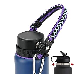 QeeCord Paracord Handle Compatible with Hydro Flask