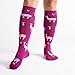Sock It To Me, Llama Drama, Women's Funky Knee-High Socks, Llama Socks