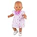 BARWA Handmade 3 Pcs Dresses Clothing and 3 Pairs Shoes Lovely Clothes Costume for 14 to 16 Inch Dolls
