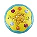 Haktoys 2-in-1 Activity Toy & Night Lamp Sky Constellation Rotating Projector Fun Learning Entertaining Educational Play | Music (On/Off) and Flashing Lights, Safe and Durable,Gift for Toddlers & Kids