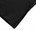 BAISHENGGT Women's Casual Shawl Collar Button Tunic Top Medium Black