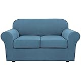 H.VERSAILTEX 3 Piece Stretch Sofa Covers for 2