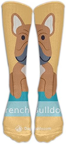 NOLIN AZU French-bulldog Soft Stockings Sport Sock Compression Socks For Travel Running Sports Socks For Running,Medical,Athletic Shin Splints UNISEX