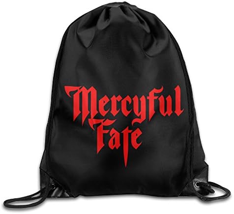 MGTER66 Backpack Gymsack Sack Pack Mercyful Fate Band White