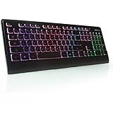 Azio PRISM USB Keyboard with 7 Colorful Backlights (KB507)