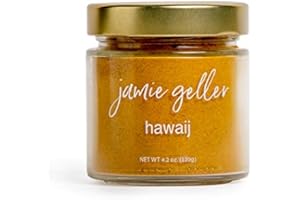 Jamie Geller Hawaij Spice Seasoning | Yemeni Spice Mix (4.2 oz Glass Jar, 120g) OU KOSHER | Yemenite Seasoning Blend For Savory Dish | Rub For Chicken, Lamb Meat, Beef