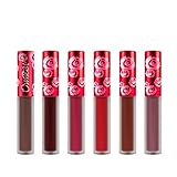 Ownest 6 Colors Waterproof Long Lasting Durable Matte Liquid Lipstick Beauty Lip Gloss, Sexy Moisturizing Lipstick Lip Gloss Fashionable Colors Long Lasting Lipsticks Set