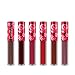 Ownest 6 Colors Waterproof Long Lasting Durable Matte Liquid Lipstick Beauty Lip Gloss, Sexy Moisturizing Lipstick Lip Gloss Fashionable Colors Long Lasting Lipsticks Set