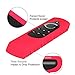 Fintie Silicone Case for Fire TV 4K / 2nd Gen Fire TV Stick / Fire TV Cube Voice Remote, Compatible with Echo / Echo Dot Alexa Voice Remote - Honey Comb Series [Anti Slip] Shock Proof Cover, Magenta